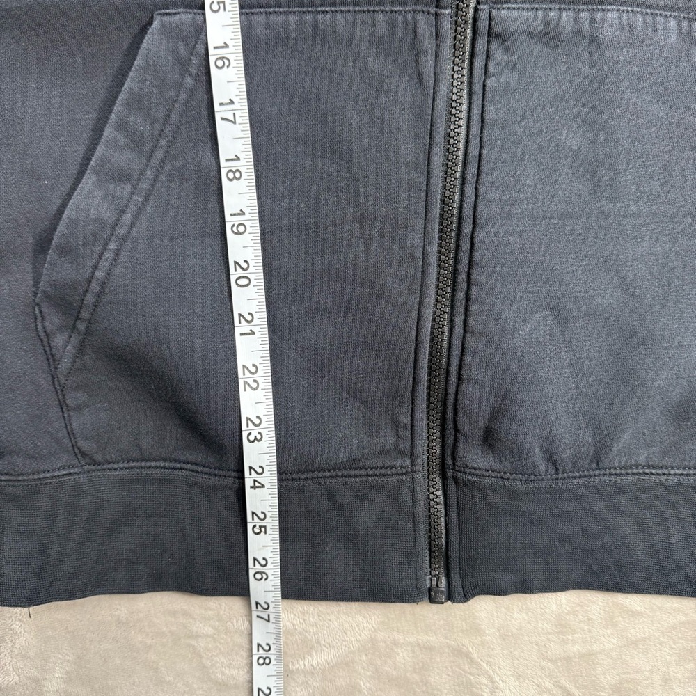 Nike Hoodie Men's Sz S Black Full Zip Fleece Small Swoosh - Picture 8 of 10